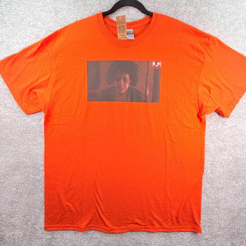 The Craft Rochelle Graphic T-Shirt Cotton Blend XL Orange Horror Movie Halloween